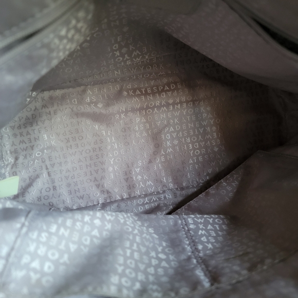 Kate Spade Grove Street Carli Taupe Leather Satchel - Picture 9 of 14